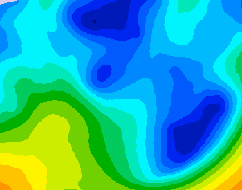 GDPS 500 millibar geopotential height 162 hour forecast chart for Canada based on 2026/01/24 0000Z data