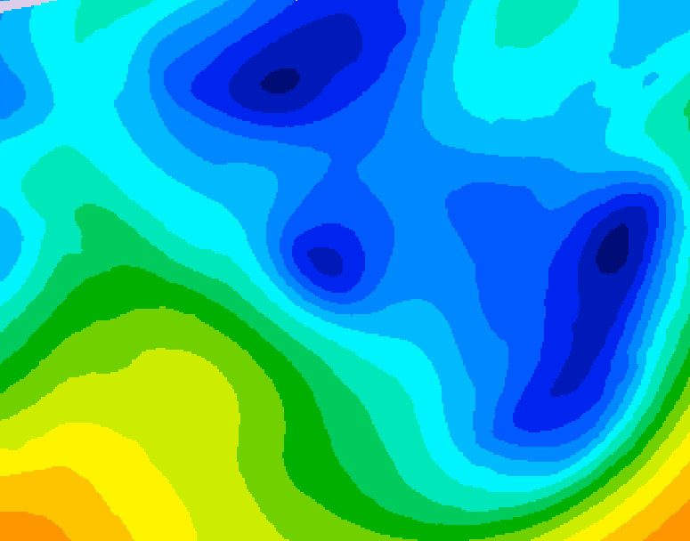 GDPS 500 millibar geopotential height 174 hour forecast chart for Canada based on 2026/01/24 0000Z data