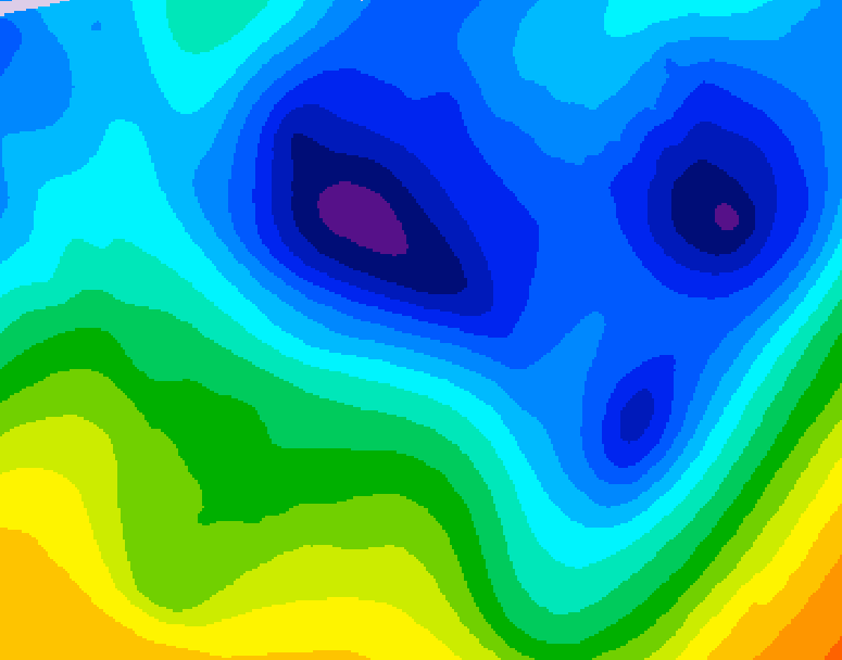 GDPS 500 millibar geopotential height 240 hour forecast chart for Canada based on 2026/01/24 0000Z data