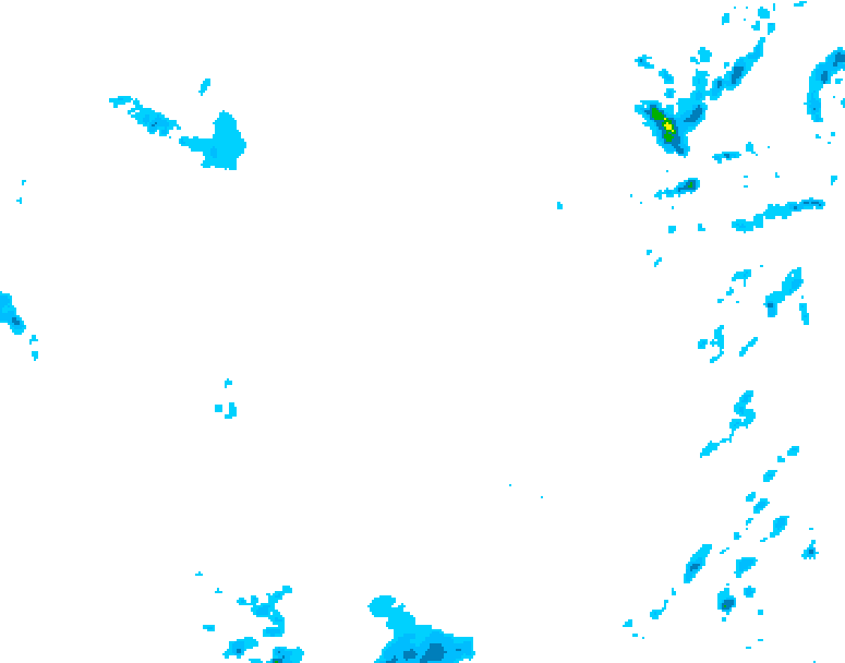 GDPS precipitation 006 hour forecast chart for Canada based on 2026/01/24 0000Z data