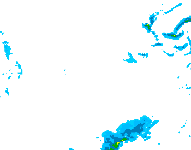GDPS precipitation 036 hour forecast chart for Canada based on 2026/01/24 0000Z data