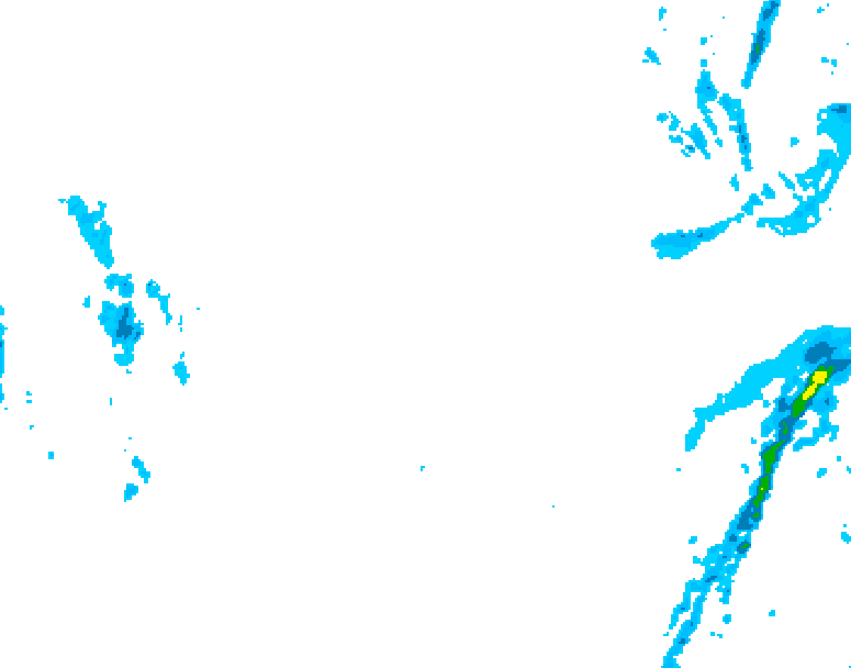 GDPS precipitation 066 hour forecast chart for Canada based on 2026/01/24 0000Z data