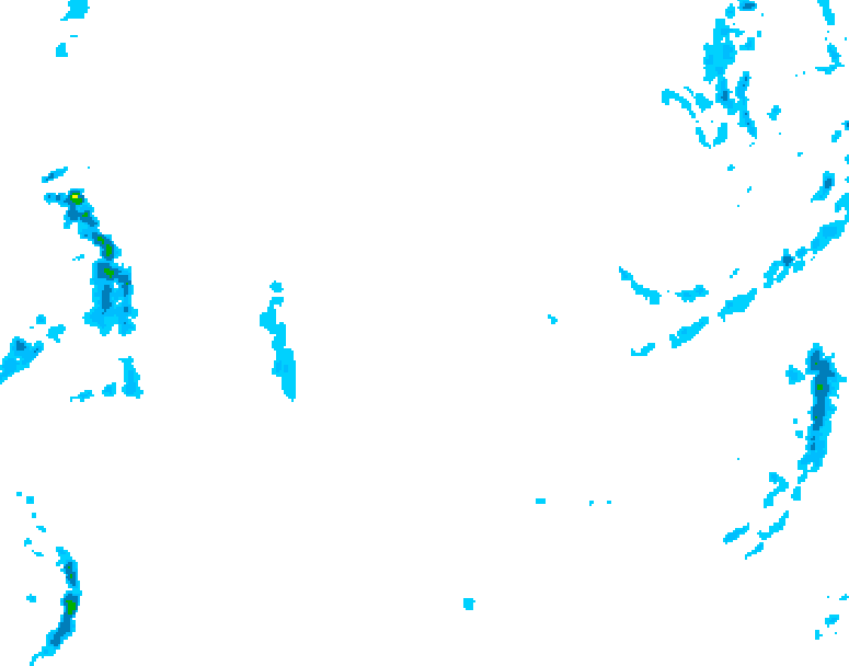 GDPS precipitation 114 hour forecast chart for Canada based on 2026/01/24 0000Z data