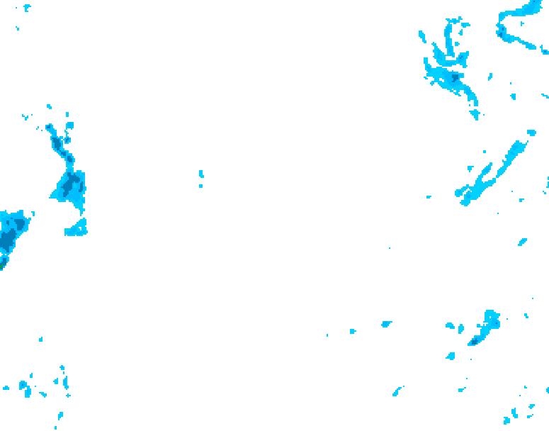 GDPS precipitation 126 hour forecast chart for Canada based on 2026/01/24 0000Z data