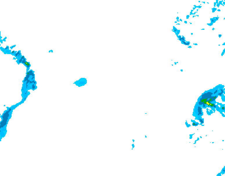 GDPS precipitation 150 hour forecast chart for Canada based on 2026/01/24 0000Z data