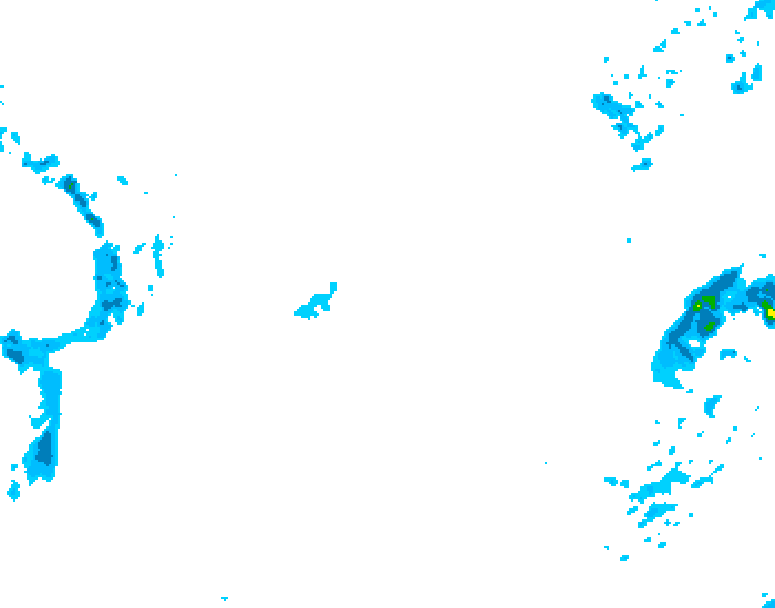 GDPS precipitation 156 hour forecast chart for Canada based on 2026/01/24 0000Z data