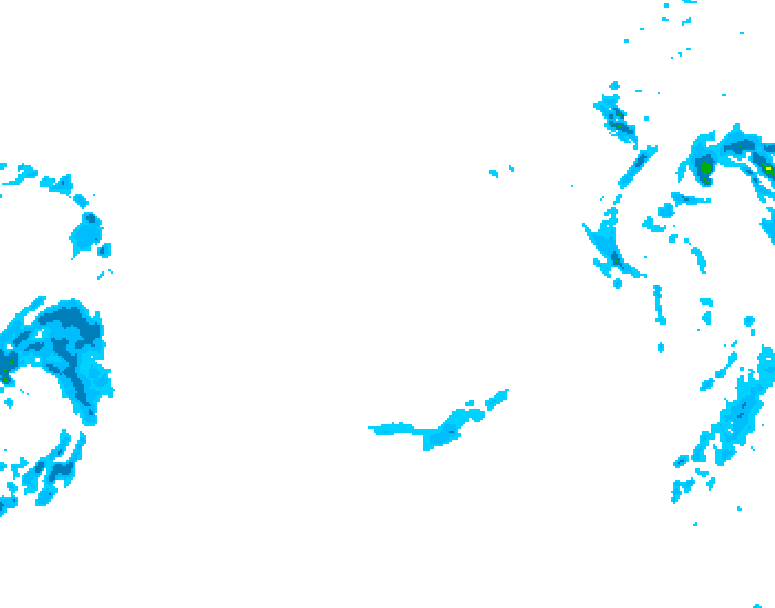 GDPS precipitation 192 hour forecast chart for Canada based on 2026/01/24 0000Z data
