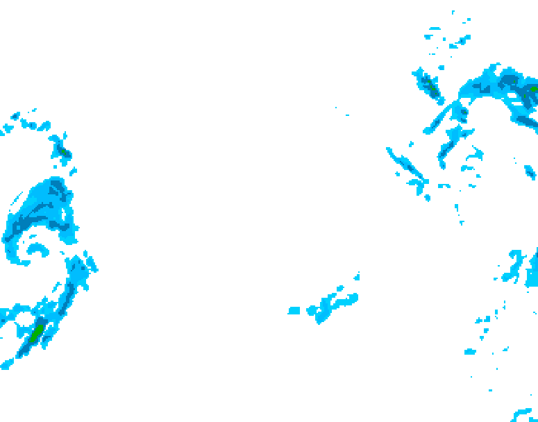 GDPS precipitation 198 hour forecast chart for Canada based on 2026/01/24 0000Z data
