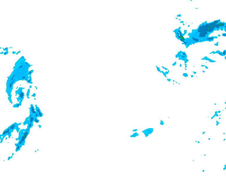 GDPS precipitation 204 hour forecast chart for Canada based on 2026/01/24 0000Z data