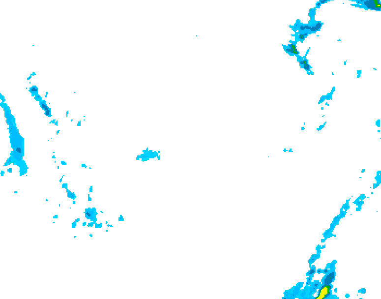 GDPS precipitation 234 hour forecast chart for Canada based on 2026/01/24 0000Z data
