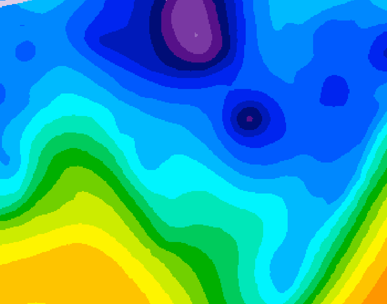 GDPS 500 millibar geopotential height 168 hour forecast chart for Canada based on 2026/01/25 0000Z data
