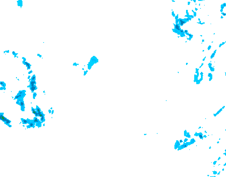 GDPS precipitation 108 hour forecast chart for Canada based on 2026/01/25 0000Z data