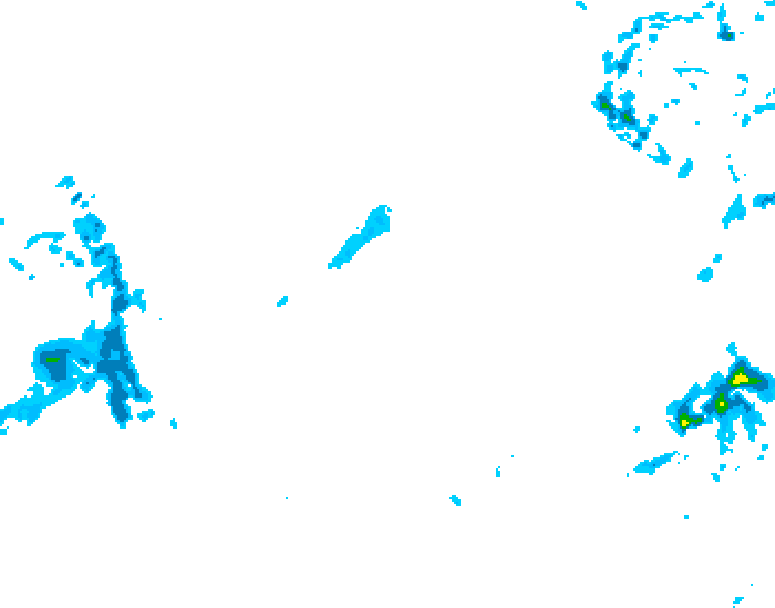 GDPS precipitation 120 hour forecast chart for Canada based on 2026/01/25 0000Z data