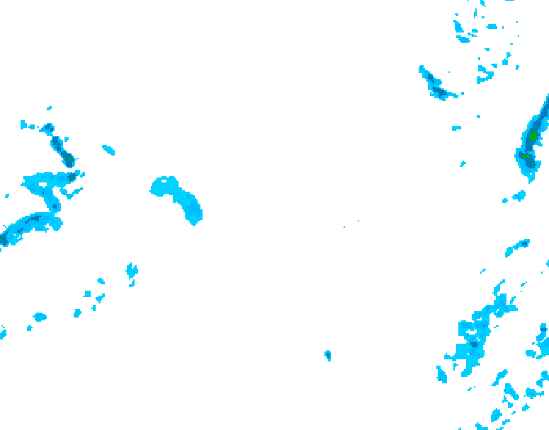 GDPS precipitation 150 hour forecast chart for Canada based on 2026/01/25 0000Z data