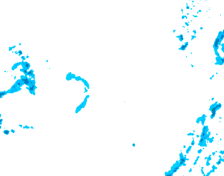 GDPS precipitation 156 hour forecast chart for Canada based on 2026/01/25 0000Z data