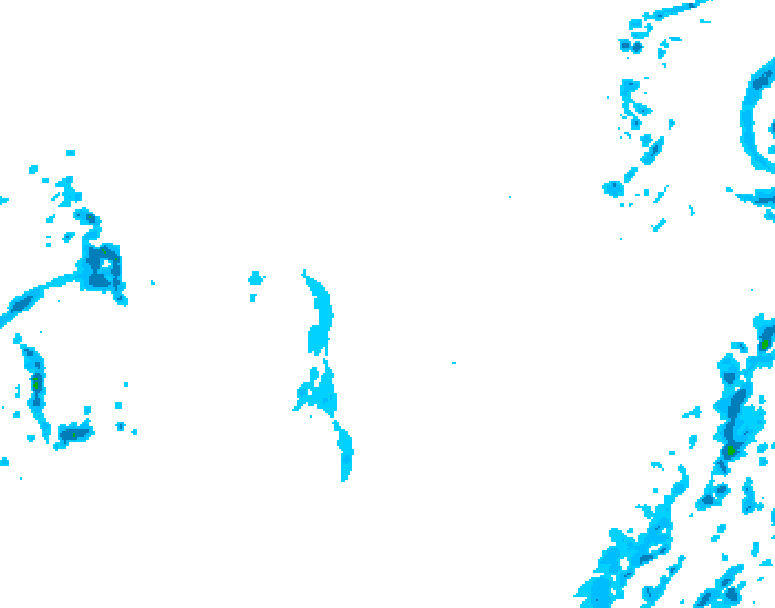 GDPS precipitation 162 hour forecast chart for Canada based on 2026/01/25 0000Z data