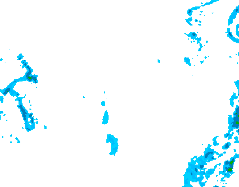 GDPS precipitation 168 hour forecast chart for Canada based on 2026/01/25 0000Z data