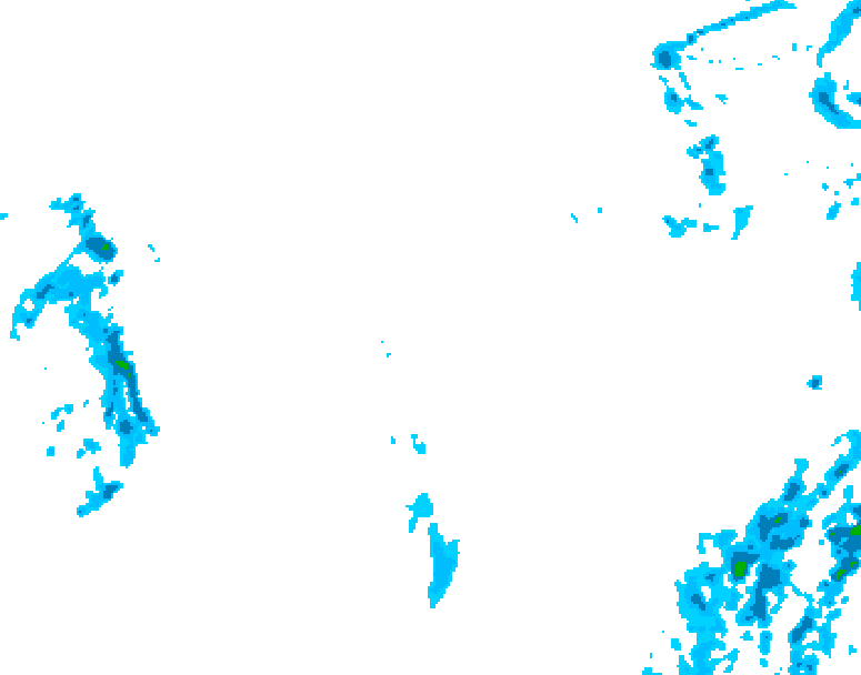 GDPS precipitation 174 hour forecast chart for Canada based on 2026/01/25 0000Z data