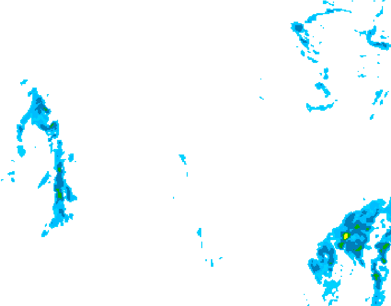 GDPS precipitation 180 hour forecast chart for Canada based on 2026/01/25 0000Z data