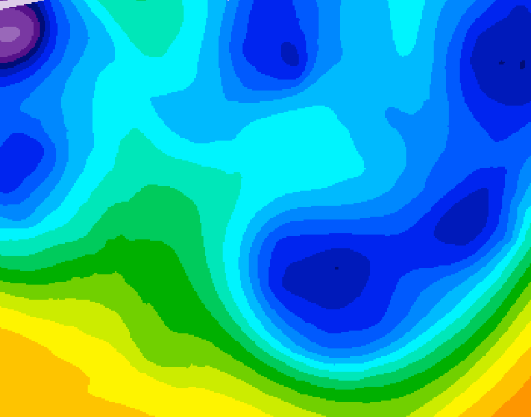 GDPS 500 millibar geopotential height 072 hour forecast chart for Canada based on 2026/01/26 0000Z data