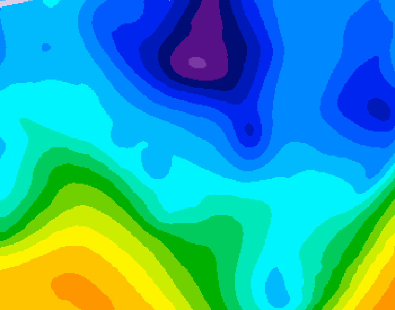 GDPS 500 millibar geopotential height 144 hour forecast chart for Canada based on 2026/01/26 0000Z data