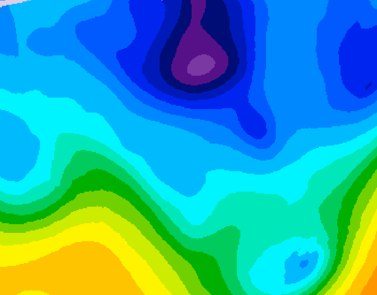 GDPS 500 millibar geopotential height 156 hour forecast chart for Canada based on 2026/01/26 0000Z data