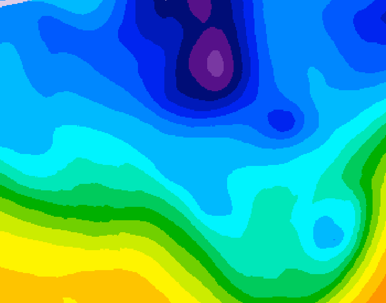 GDPS 500 millibar geopotential height 174 hour forecast chart for Canada based on 2026/01/26 0000Z data