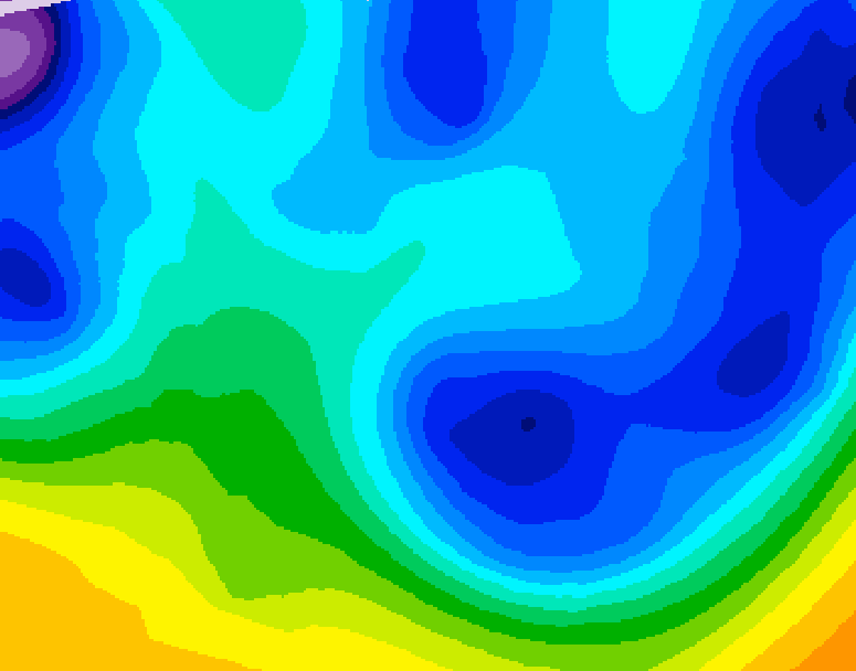 GDPS 500 millibar geopotential height 060 hour forecast chart for Canada based on 2026/01/26 1200Z data