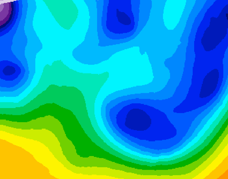GDPS 500 millibar geopotential height 066 hour forecast chart for Canada based on 2026/01/26 1200Z data