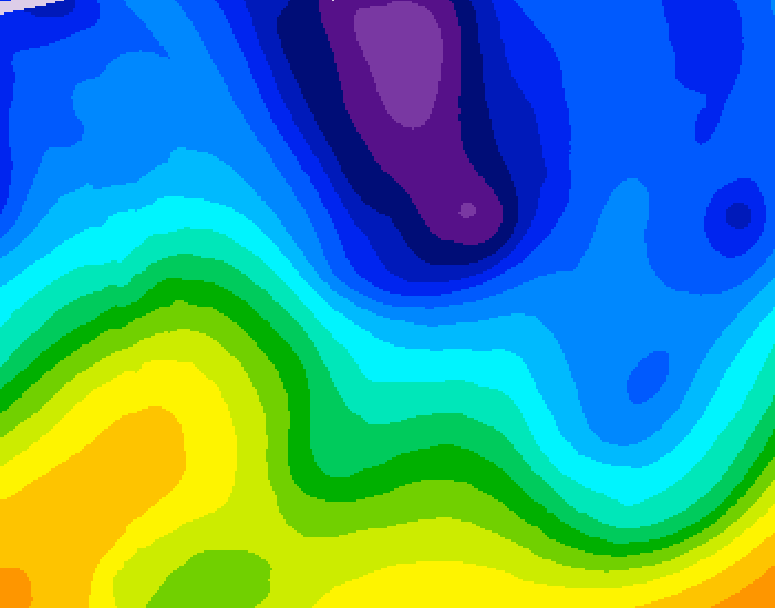 GDPS 500 millibar geopotential height 210 hour forecast chart for Canada based on 2026/01/26 1200Z data
