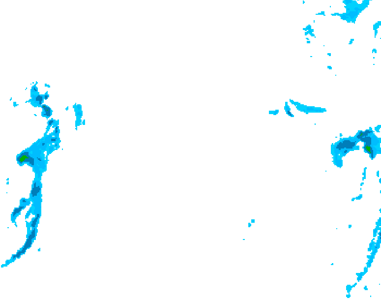 GDPS precipitation 042 hour forecast chart for Canada based on 2026/01/26 0000Z data