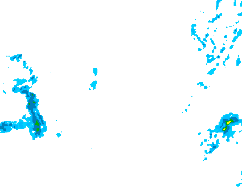 GDPS precipitation 090 hour forecast chart for Canada based on 2026/01/26 0000Z data