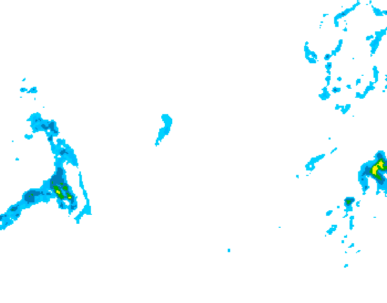 GDPS precipitation 096 hour forecast chart for Canada based on 2026/01/26 0000Z data