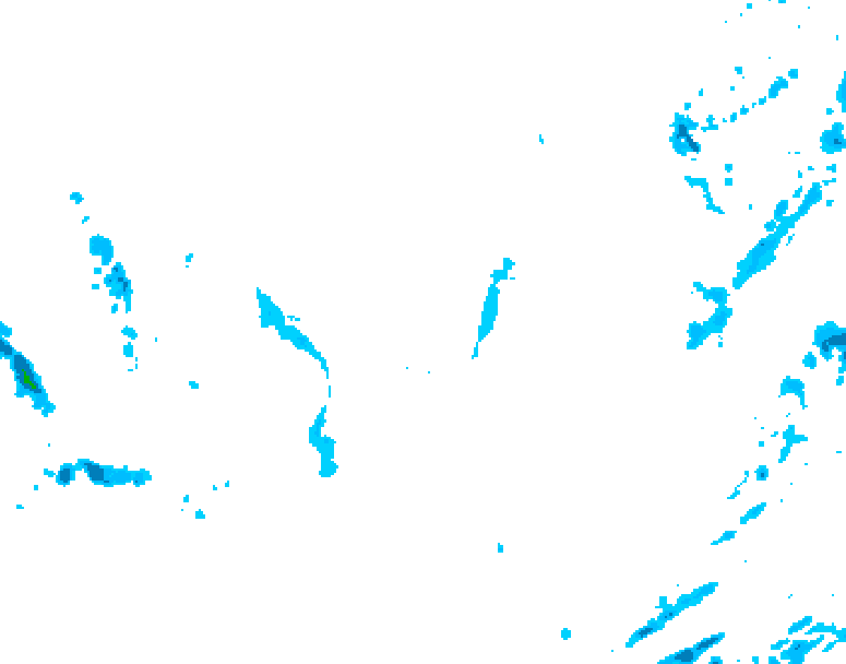 GDPS precipitation 126 hour forecast chart for Canada based on 2026/01/26 0000Z data