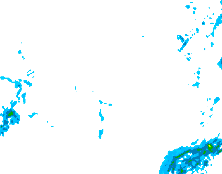 GDPS precipitation 138 hour forecast chart for Canada based on 2026/01/26 0000Z data