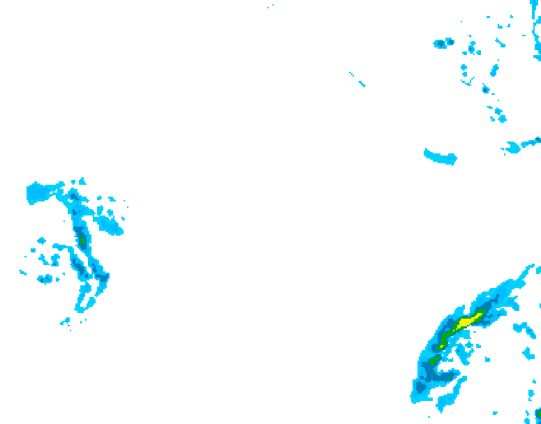 GDPS precipitation 162 hour forecast chart for Canada based on 2026/01/26 0000Z data