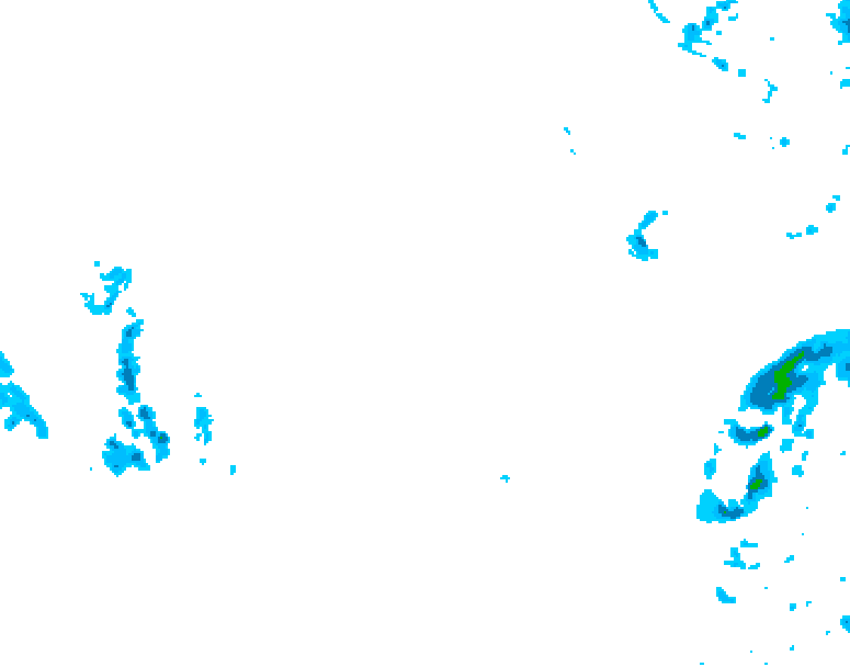 GDPS precipitation 180 hour forecast chart for Canada based on 2026/01/26 0000Z data