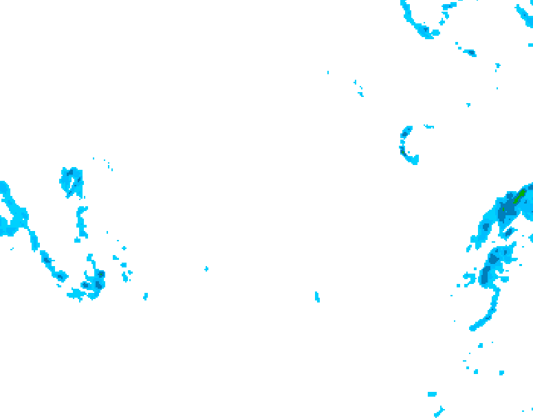 GDPS precipitation 186 hour forecast chart for Canada based on 2026/01/26 0000Z data