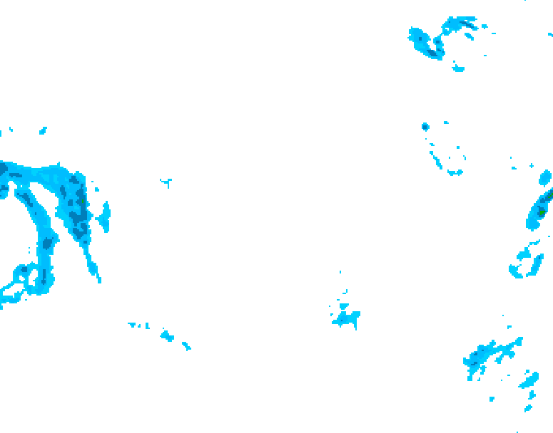 GDPS precipitation 204 hour forecast chart for Canada based on 2026/01/26 0000Z data