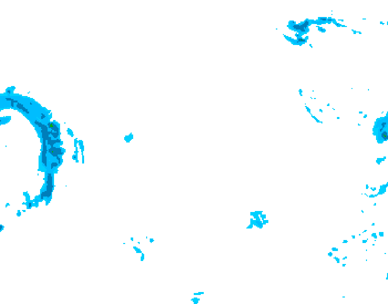 GDPS precipitation 210 hour forecast chart for Canada based on 2026/01/26 0000Z data