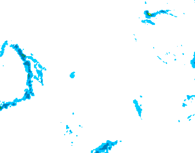 GDPS precipitation 216 hour forecast chart for Canada based on 2026/01/26 0000Z data
