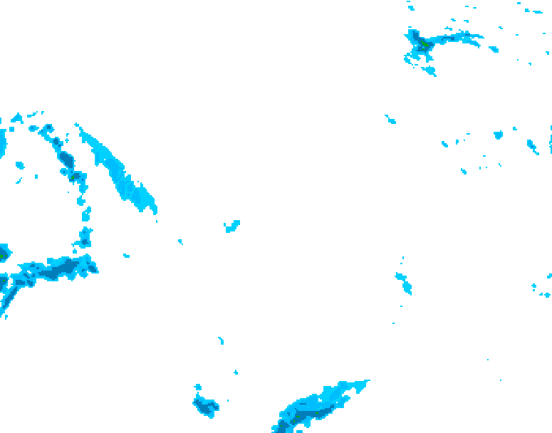 GDPS precipitation 222 hour forecast chart for Canada based on 2026/01/26 0000Z data
