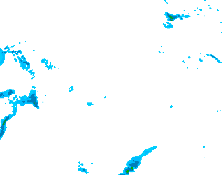 GDPS precipitation 228 hour forecast chart for Canada based on 2026/01/26 0000Z data
