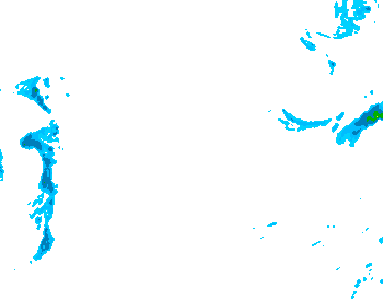 GDPS precipitation 036 hour forecast chart for Canada based on 2026/01/26 1200Z data