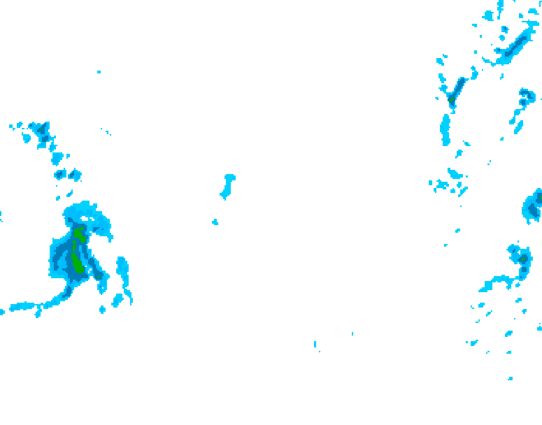 GDPS precipitation 090 hour forecast chart for Canada based on 2026/01/26 1200Z data
