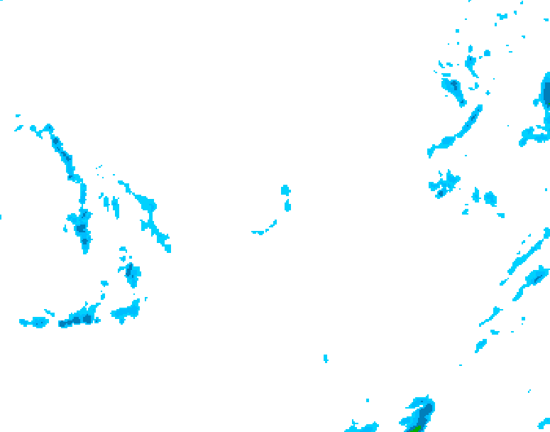 GDPS precipitation 108 hour forecast chart for Canada based on 2026/01/26 1200Z data