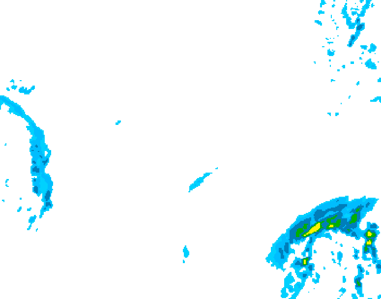 GDPS precipitation 138 hour forecast chart for Canada based on 2026/01/26 1200Z data