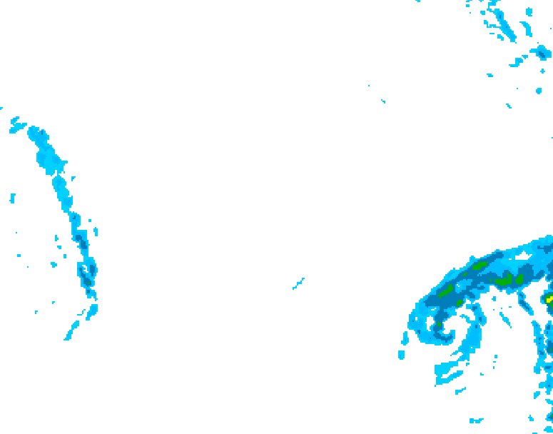 GDPS precipitation 150 hour forecast chart for Canada based on 2026/01/26 1200Z data