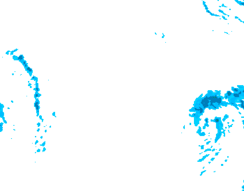 GDPS precipitation 162 hour forecast chart for Canada based on 2026/01/26 1200Z data