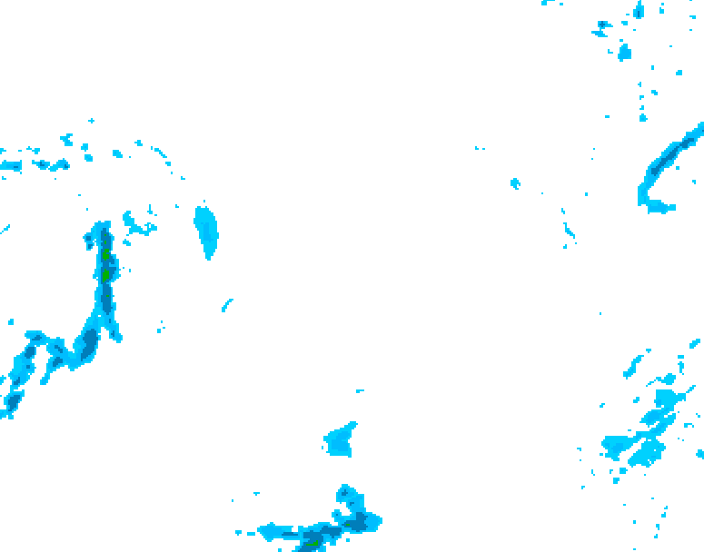 GDPS precipitation 210 hour forecast chart for Canada based on 2026/01/26 1200Z data